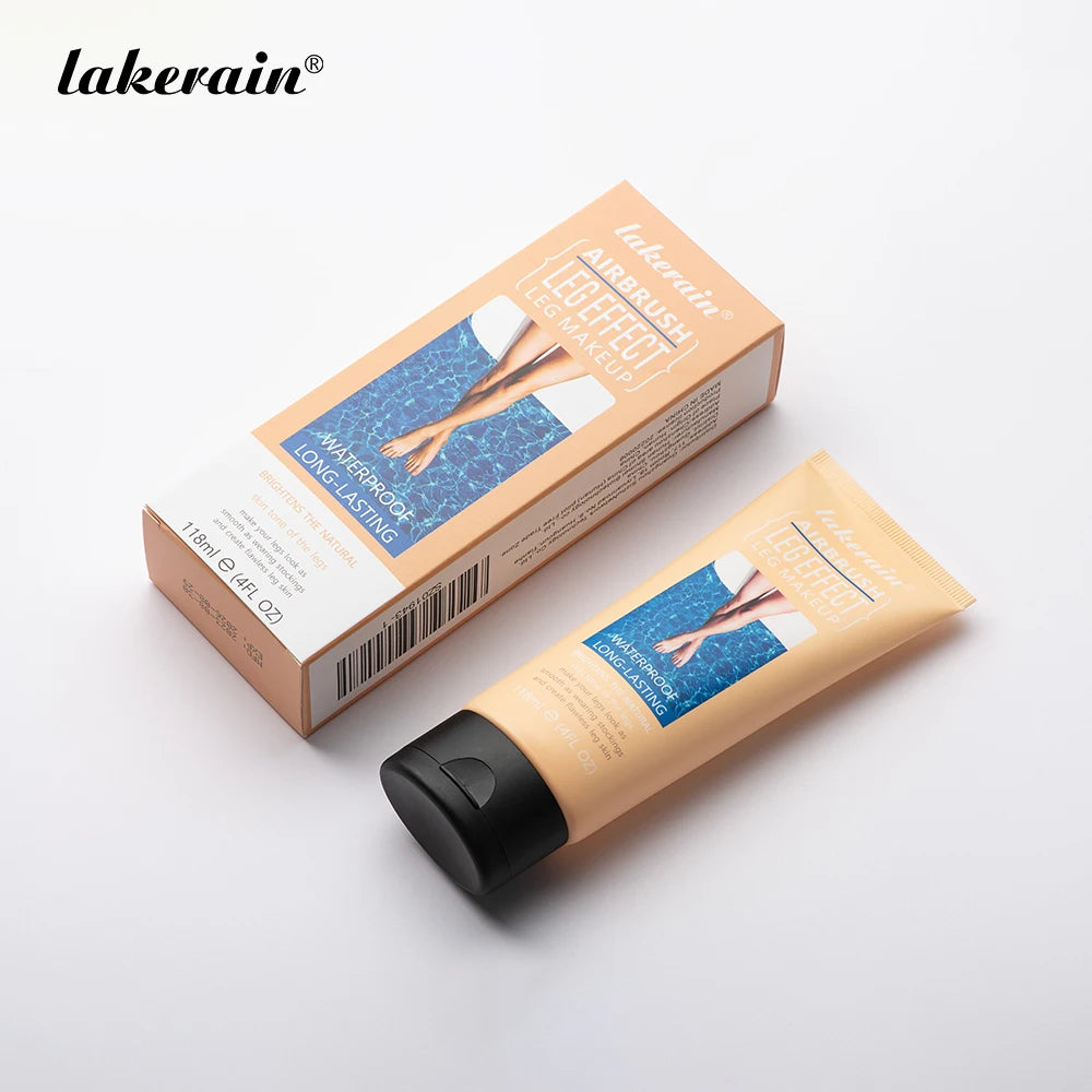 Leg Makeup Body Foundation Lotion Even Skin Tone  Waterproof Long Lasting Body Tanning Cream Medium Bronze Leg Makeup