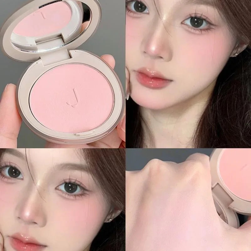 Joocyee Brown Blush Makeup Matte Nude Blusher Single Colour Waterproof Long Lasting Highlighter Powder