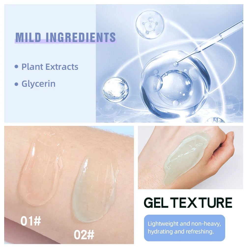 Power Grip Primer Colorless Gel-Based Hydrating Face Primer Evens Skin Makeup Base Invisible Pore Smoothing Lasting Make Up