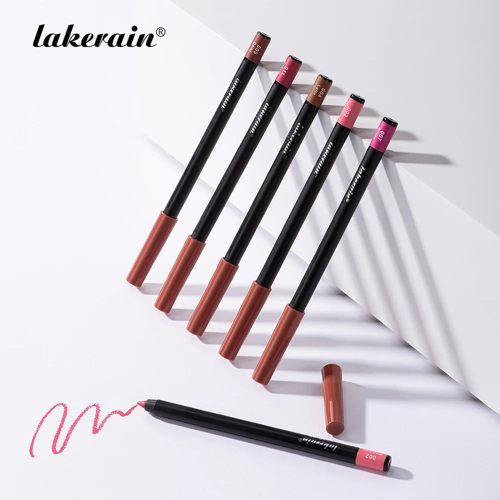 Waterproof Matte Brown Lip Liner 12 Color Long Lasting Moisturizing 2024 Lip Pencil Women Natural Lipstick Makeup Lip Cosmetic