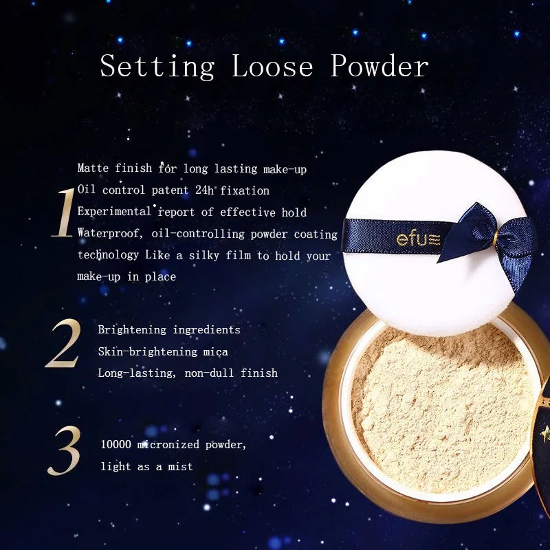 Makeup Setting Loose Powder Silky Weightless Smooths Minimizes Pores and Fine Lines Creates Soft Focus Effect