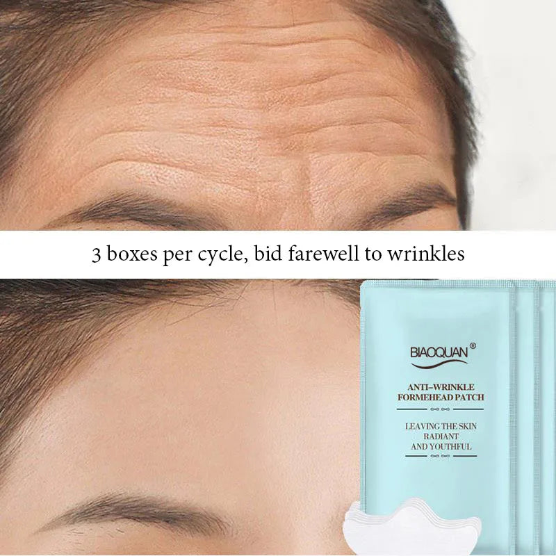 Anti-wrinkle Forehead Line Wrinkles Removal Gel Patch Firming Mask Frown Stickers Anti-aging Moisturizng Face Skin Care