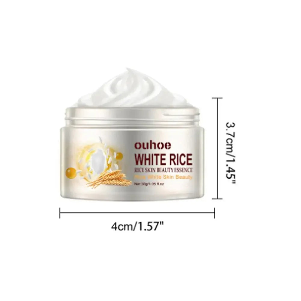 White Rice Anti Aging Remove Wrinkles Nourishing Moisturizing Firming Whitening Removing Cream Acne Cream Facial 30g And Polish