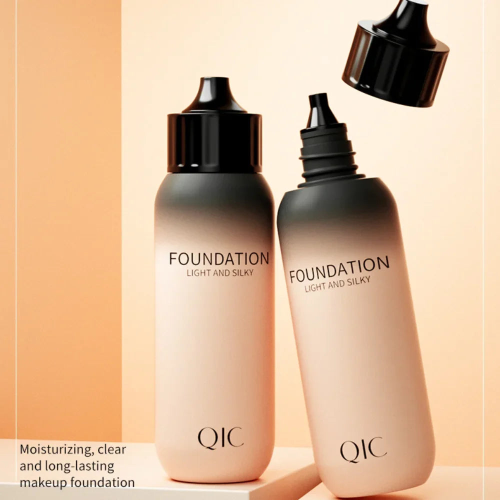 Foundation BB Cream Moisturizing Oil Control Concealer Lasting Natural Waterproof Sweatproof High Coverage Base Makeup