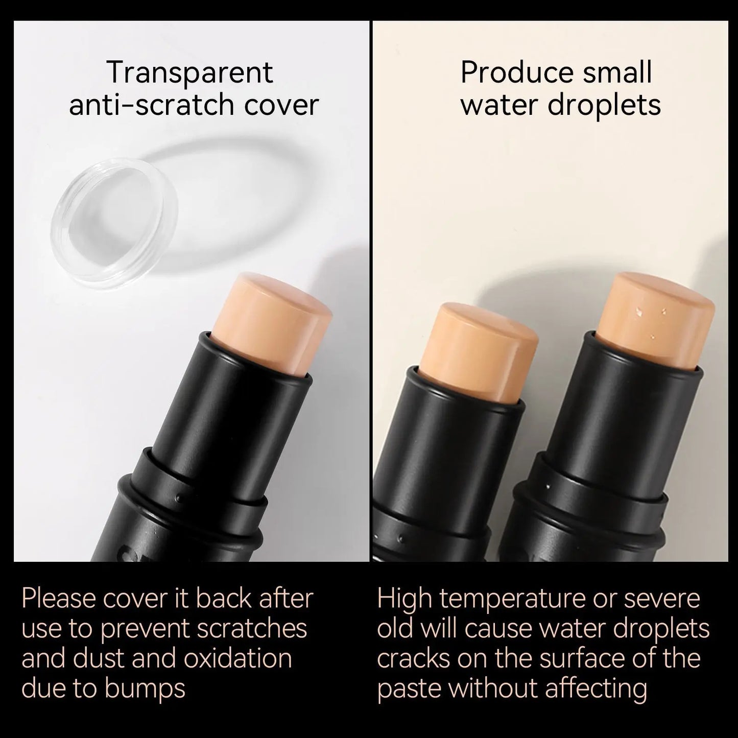 Concealer Foundation Make-up Stick Oil Control Natural Isolation Bb Cream Moisturizing Long-term Liquid Foundation Cosmetics