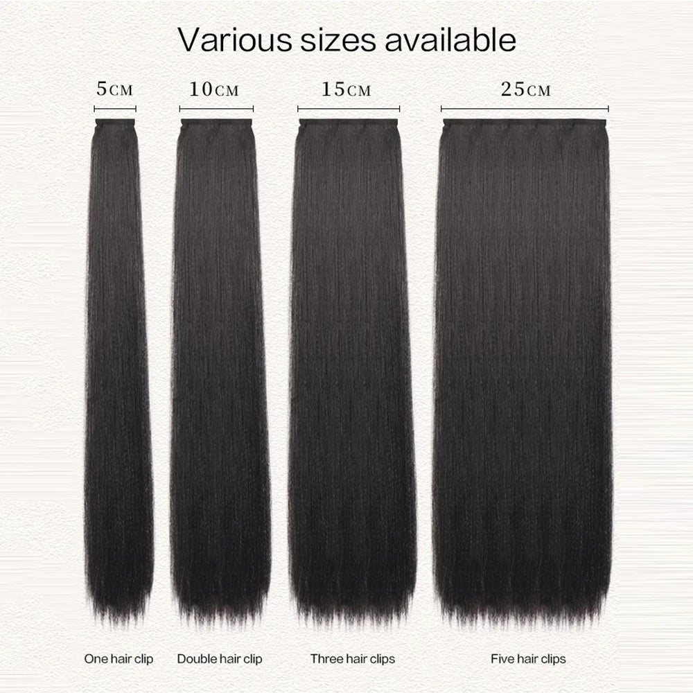 Hanfu wig piece corn whisker hairstyle one piece hair extension non knotted long straight hair piece antique hairstyle for women