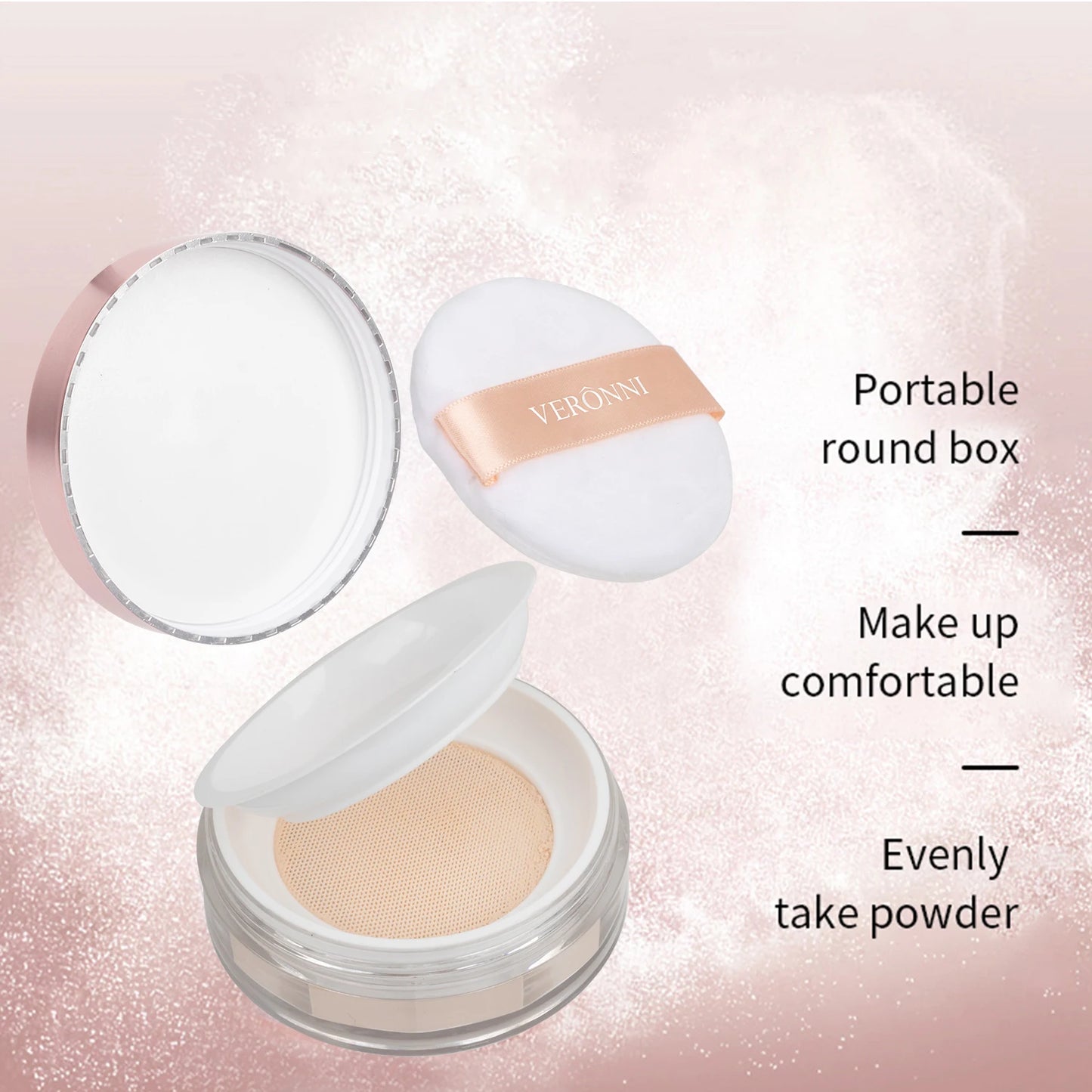 Face Loose Powder Matte Translucent Setting Powder Cosmetics Waterproof Oil-control Professional Lasting Makeup Women Cosmetics