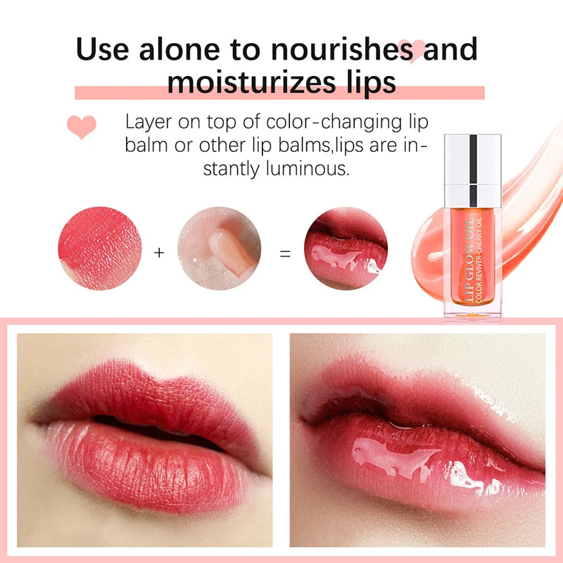 6ml Sext Lip Oil Hydrating Plumping Lip Coat For Lipstick Lipgloss Tinted Lip Plumper Serum Bb Lips Glow Oil Treatment 10 colors