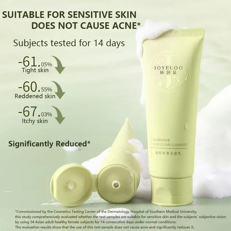 JOYRUQOAuthentic authorize Amino Acid Purifying Cleanser Gentle cleansing without tightening Suitable for all skin types, unisex