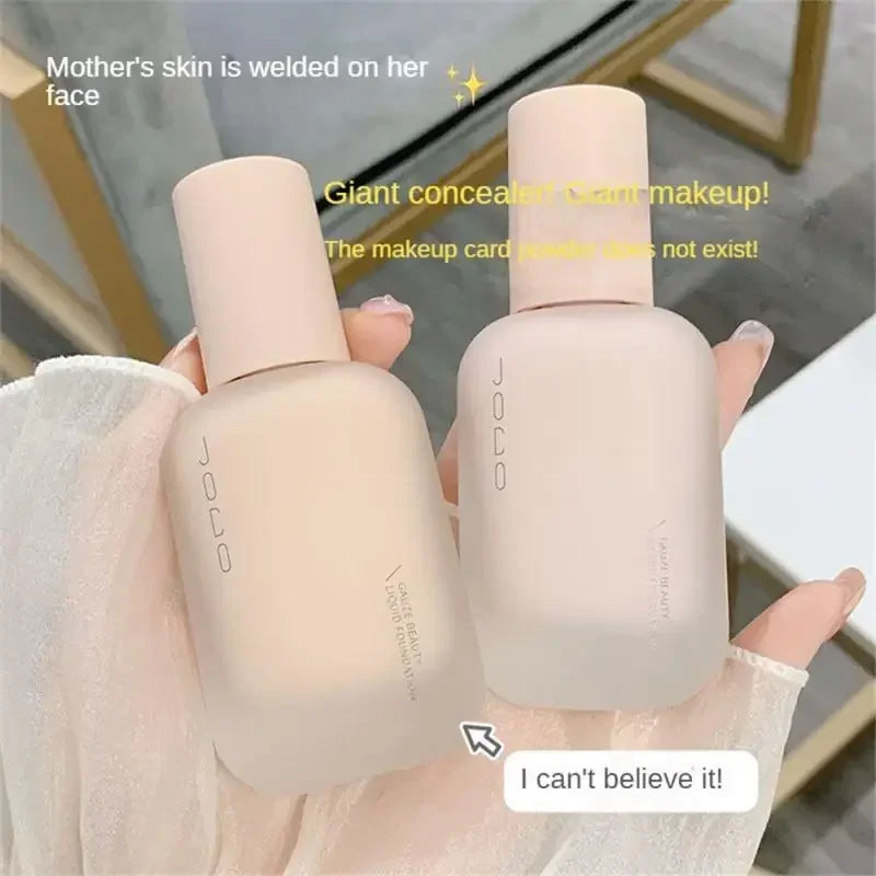 Foundation BB Cream Full Concealer Waterproof Brighten Cover Dark Circles Matte Face  Makeup Cosmetics