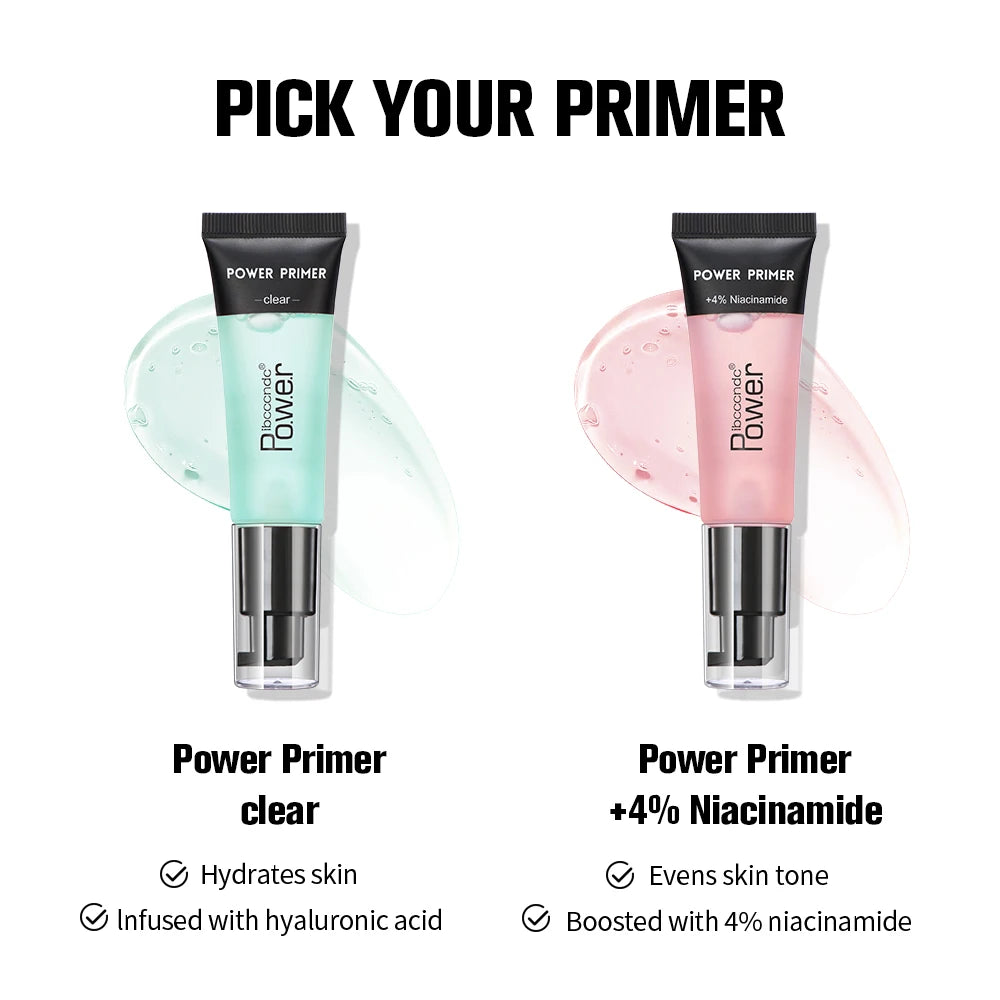 Power Grip Primer Gel Based Hydrating Face Primer For Smoothing Skin Gripping Makeup Invisible Pore Colorless