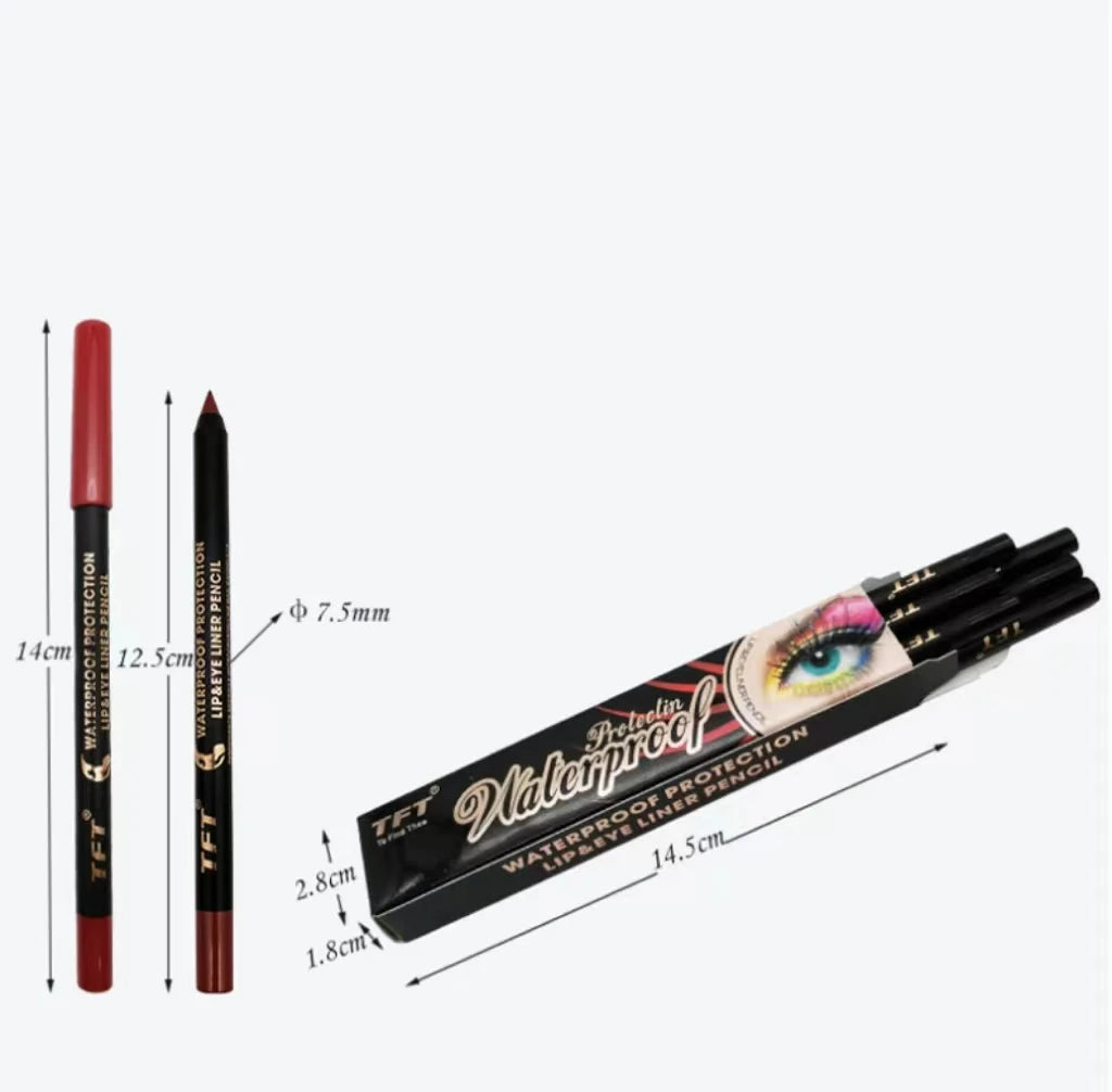 Eyeliner Pencil Colourful Pigment Waterproof Blue Black White Color Gel Eye Liner Pen Makeup Eye Beauty Cosmetics