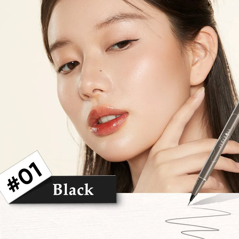 JUDYDOLL Liquid Eyeliner Waterproof Long Lasting Eye Liner Eyebrow Lower Lashes Pencil Quick Dry Not Bloom Natural Cosmetic Tool