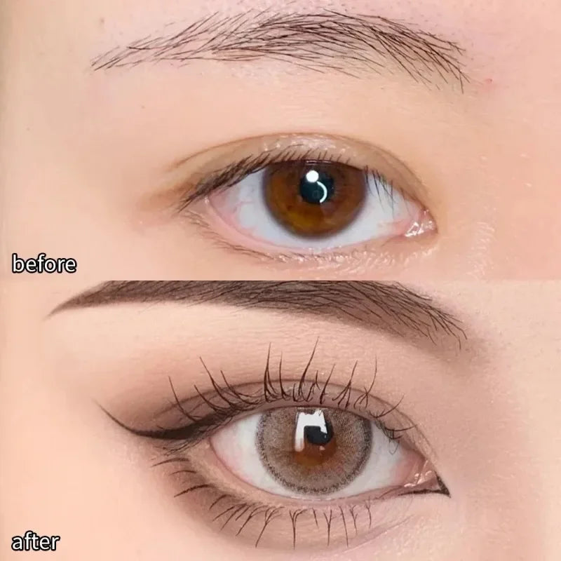 Waterproof Quick Dry Liquid Eyeliner Pen Lasting Lying Silkworm Eyeliner Pencil Ultra-fine Matte Black Brown Beauty Eyes Makeup