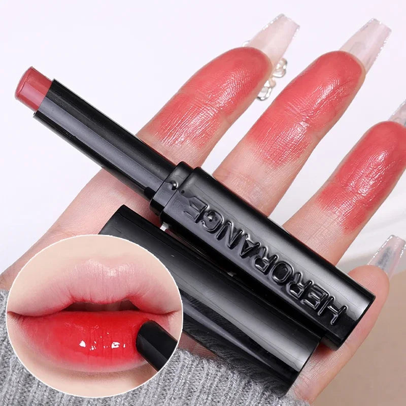 Water Light Jelly Solid Lip Gloss Long Lasting Moisturizing Waterproof Non-stick Cup Mirror Lipsticks Tint Lips Makeup Cosmetics