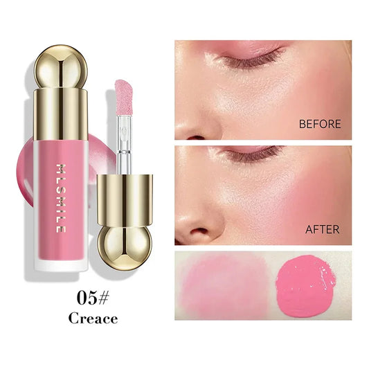 Liquid Cheek Blush Nourishing Blusher Gel Cream Multi-purpose For Eyes Lips Makeup Blush Stick Korean Cosmetics Set 3 In 1