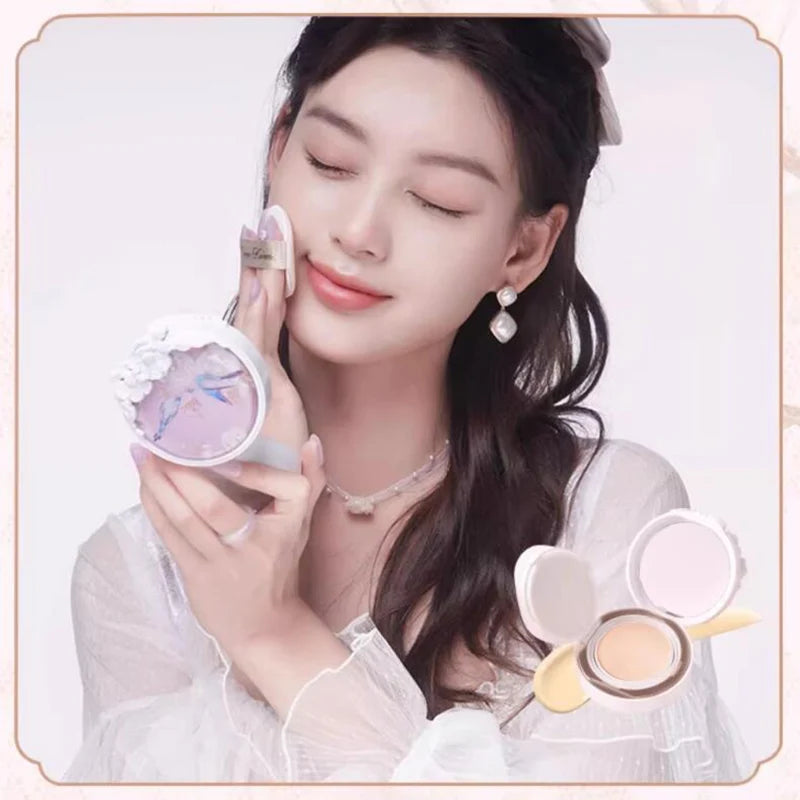 Flower Knows Air Cushion BB CC Cream Water Softening Oil-control Makeup Base Foundation