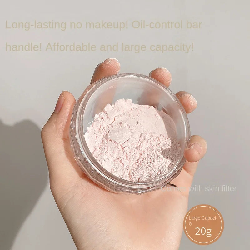 Face Loose Setting Powder Foundation Mineral Waterproof Makeup Oil-control Professional Women's Cosmetic Private Label