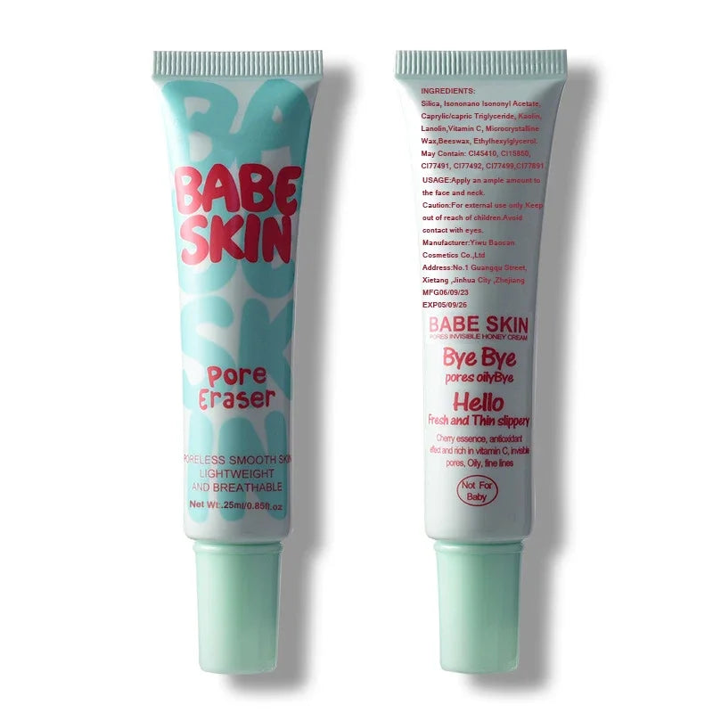 Babe Skin Instant Pore Eraser Primer Face Primer Makeup Waterproof Long Lasting