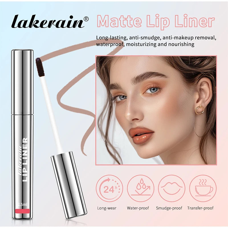 Tear-off Lips Stain Cosmetic Waterproof Lip Liner Peel Off Tattoo Lipgloss Waterproof Long Lasting Matte Lip Tint Red Contour