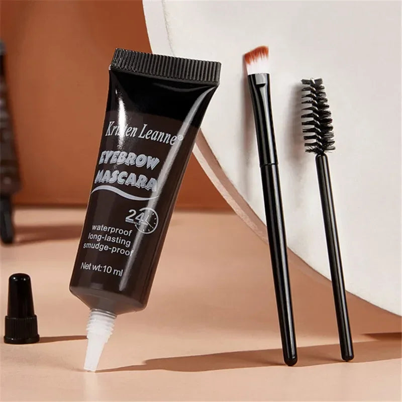 Professional Eyebrow Enhancers Cream Natural Liquid Dyeing Eyebrow Set Brow Tattoo Pigments Lasting Waterproof Eyebrow Gel New