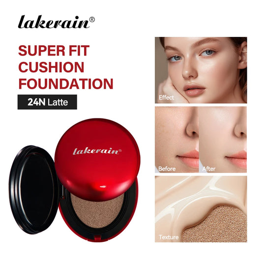 Super Sunscreen Cushion Foundation  Waterproof Long-lasting Brighten Foundation Cream Women Base Makeup Face Korean Cosmetics