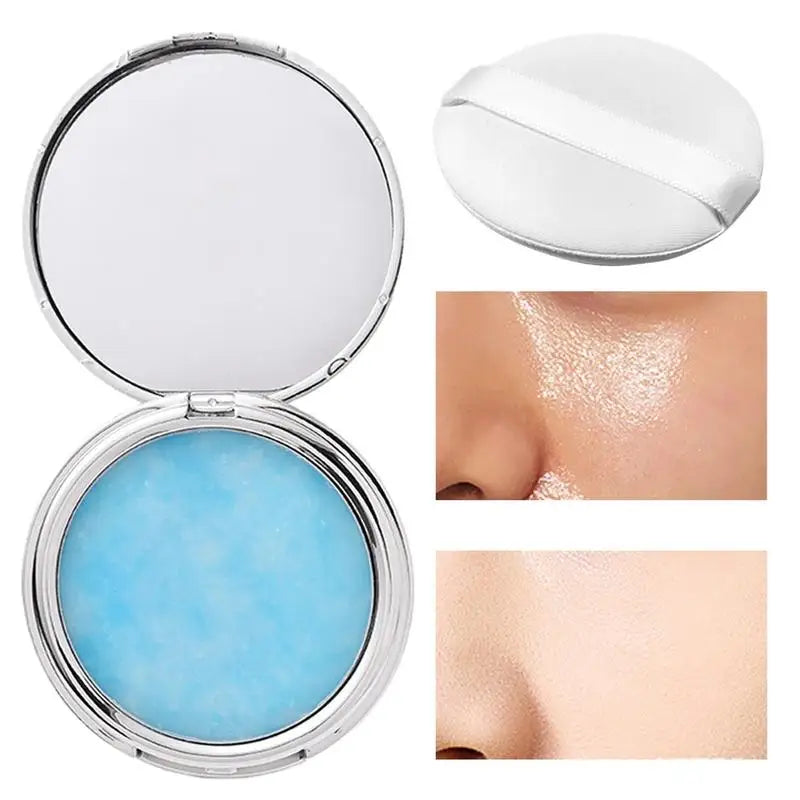 Setting Powder Puff Smooths Translucent Face Powder Candy Bellaa Cosmetics Face Loose Powder Nude Face Pressed Powder