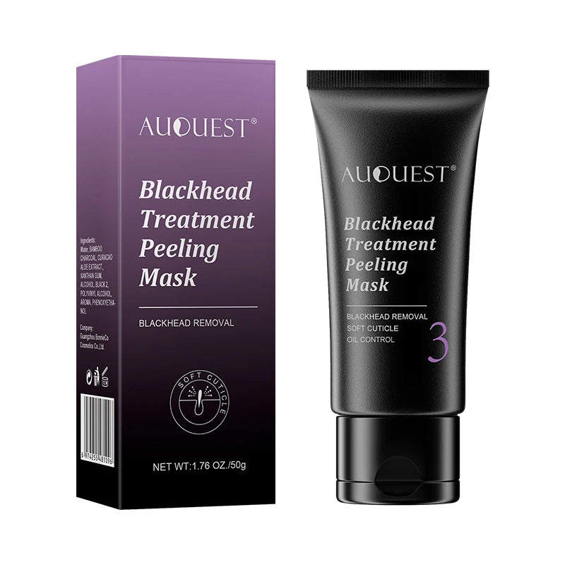 AUQUEST Blackhead Remover Face Mask Oil-Control Nose Black Dots Mask Acne Deep Cleansing Beauty Cosmetics for Women Skin Care