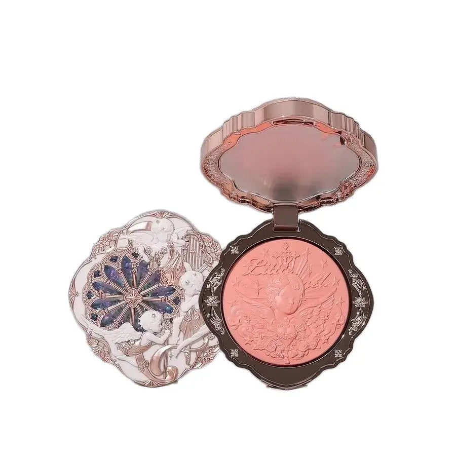 Flower Knows Little Angel Blushes Cream Smooth Long-lasting All-Day Face Enhancing Makeup Korean Blush Cream For Cheek