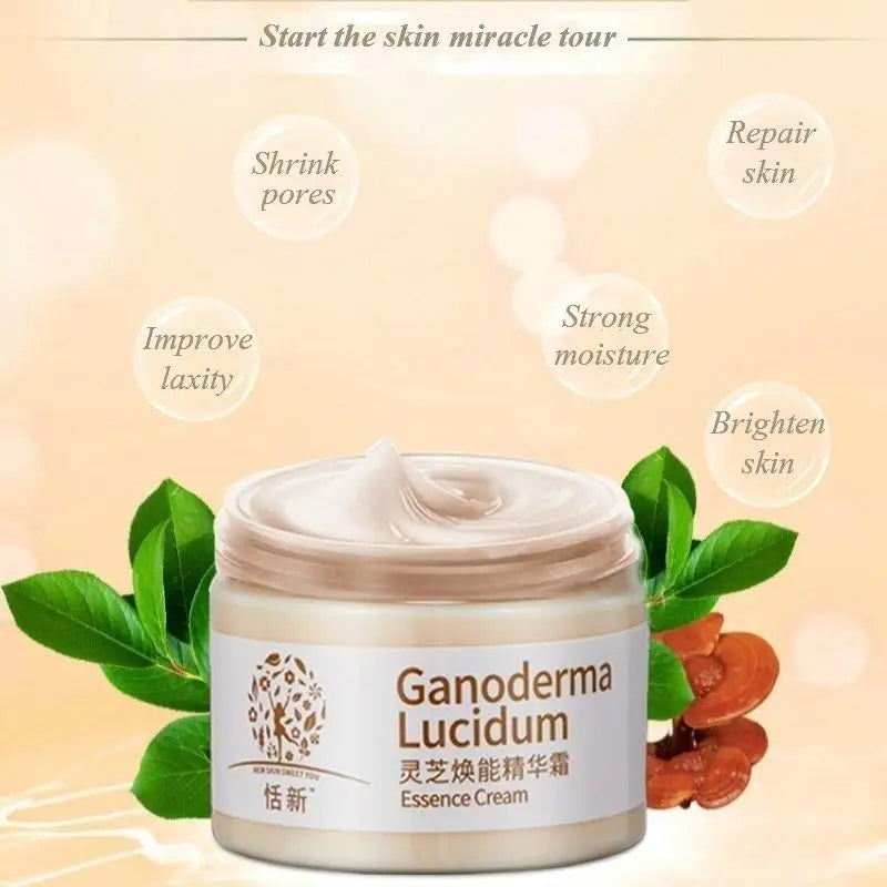 Ganoderma Face Cream Freckle Remove Repair Facial Moisturizing Brightening Cream Lucidum Anti-aging Cream