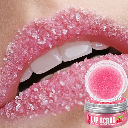 Hydrating Fruit Flavor Lip Scrub Reduce Lips Fine Lines Moisturizing Nourishing Exfoliating Dead Skin Lip Balm Lip Mask Makeup