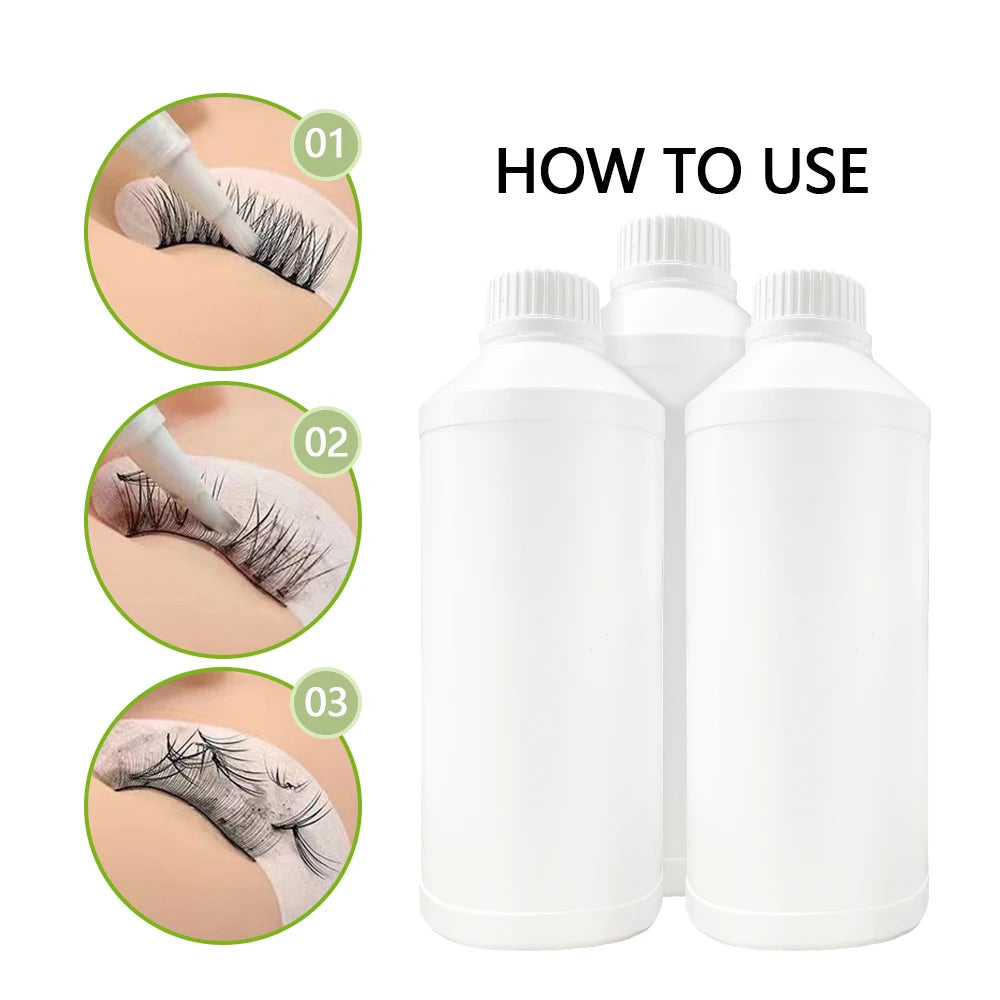 1000g Liquid Remover for Eyelash Extensions And Eyebrow Glue Original Korea False Lash Removal Liquid Beauty Health Makeup Tools