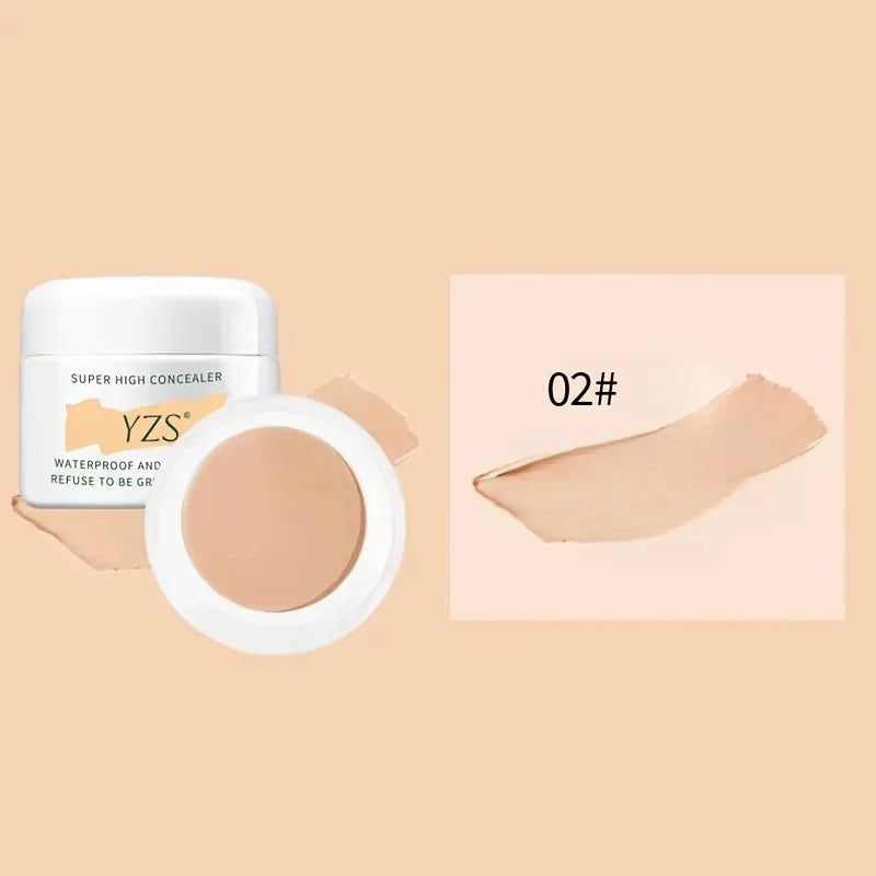 Waterproof High Concealer Foundation Lasting Concealer Suitable Tattoo Scars Acne Marks Dark Circles Uniform Skin Makeup