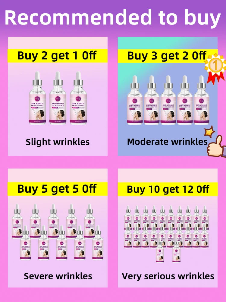 Anti Wrinkle Face Serum Remove Facial Wrinkles Anti Aging Skin Firming