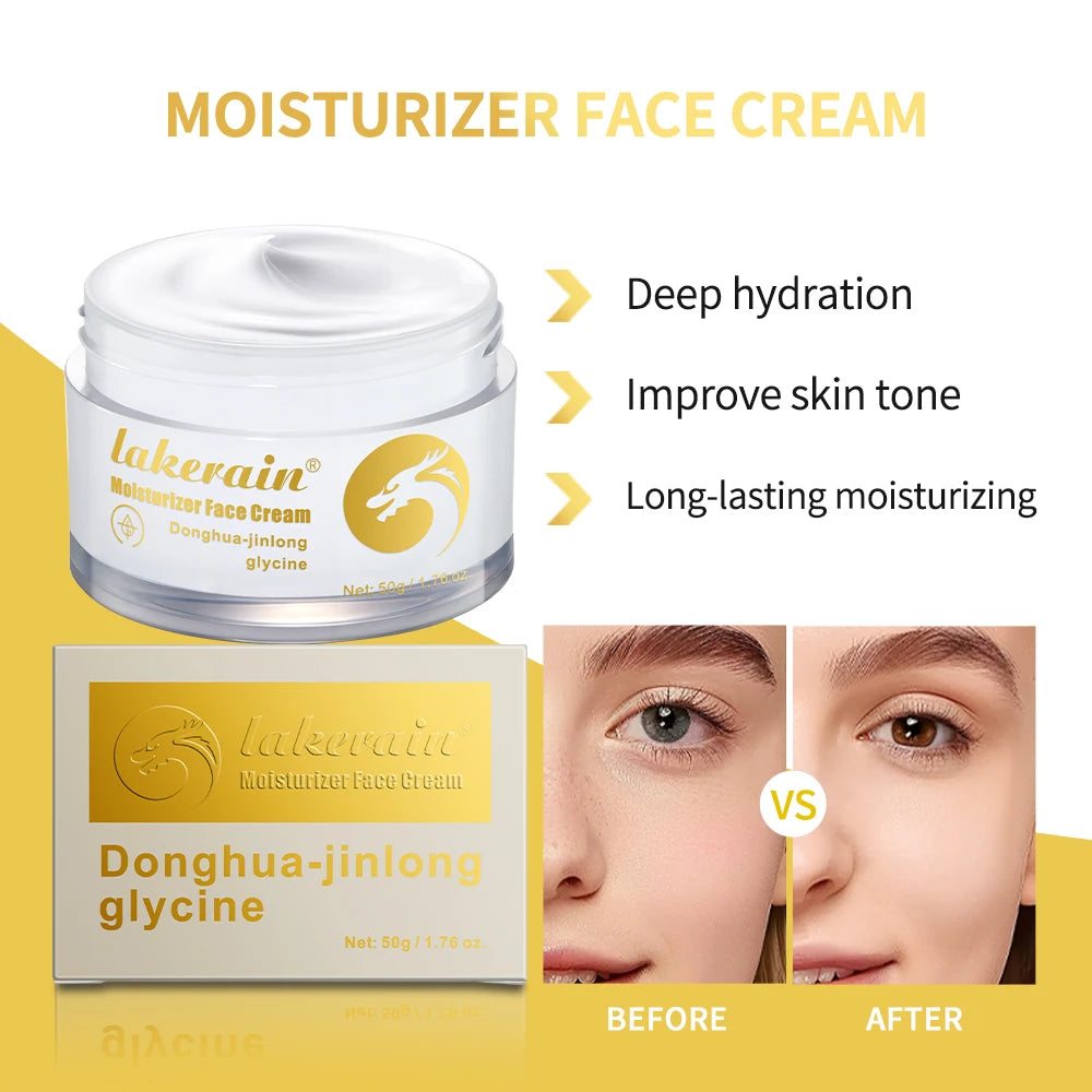 Moisturizer Face Cream Antioxidant Long-Lasting Moisturizing anti-Face Ageing Properties Smooth Bright Regulate Skin PH Cream