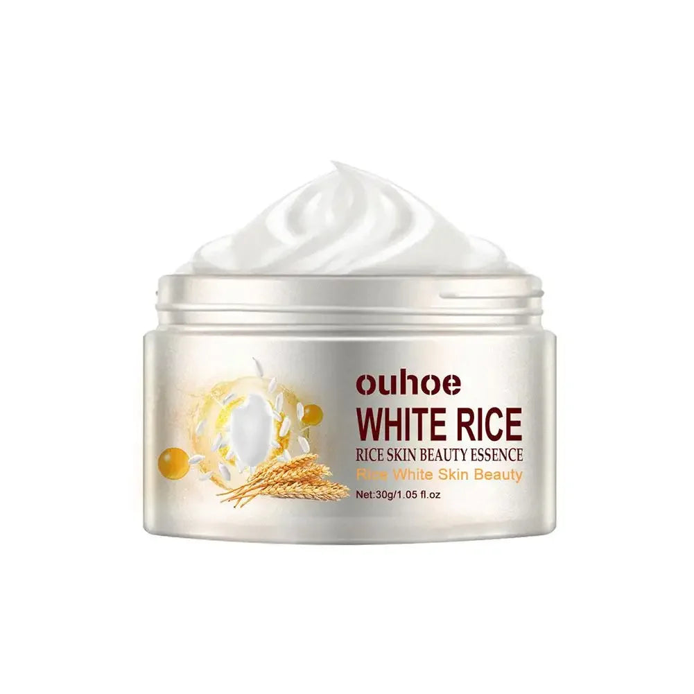 White Rice Anti Aging Remove Wrinkles Nourishing Moisturizing Firming Whitening Removing Cream Acne Cream Facial 30g And Polish