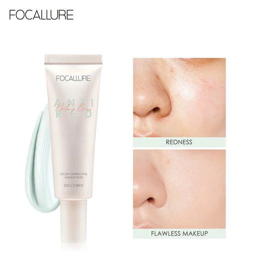 FOCALLURE Face Primer Moisturizing Cream Before Makeup Lasting Oil-control Corrector For Skin Color Redness Acne Fixer