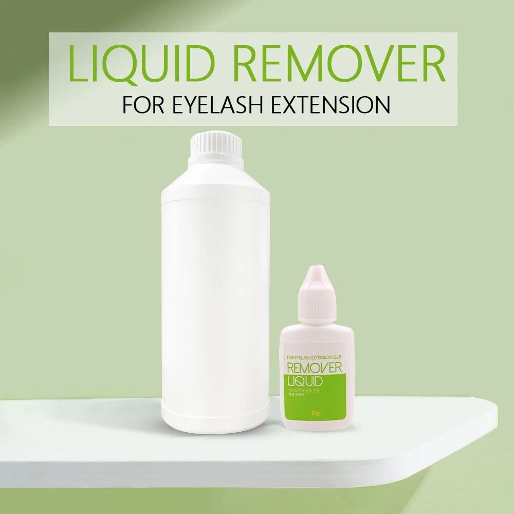 1000g Liquid Remover for Eyelash Extensions And Eyebrow Glue Original Korea False Lash Removal Liquid Beauty Health Makeup Tools