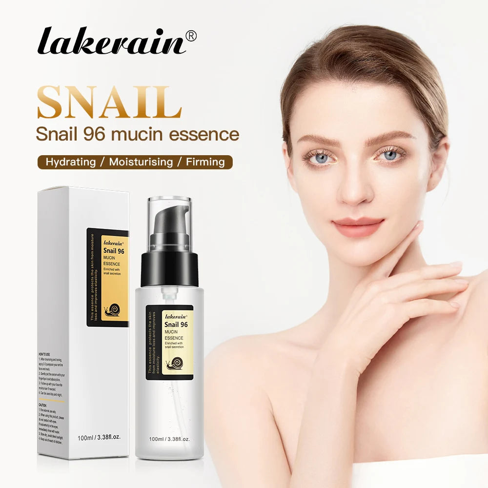 Snail Mucin 96% Power Repairing Essence Hydrating Serum for Face with Snail Secretion Filtrate for Dull & Damaged Skin